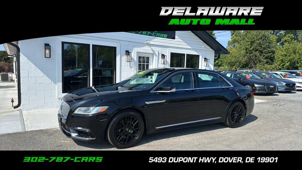 used 2018 Lincoln Continental car, priced at $9,995
