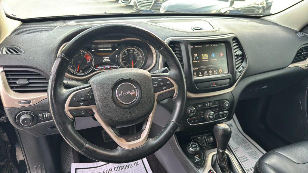 used 2017 Jeep Cherokee car, priced at $11,995