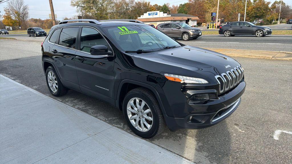 used 2017 Jeep Cherokee car, priced at $11,995