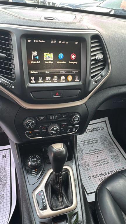 used 2017 Jeep Cherokee car, priced at $11,995