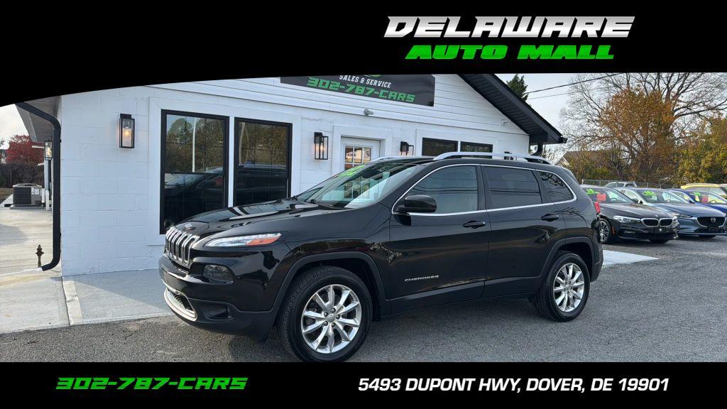 used 2017 Jeep Cherokee car, priced at $11,995