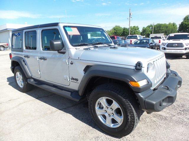 used 2023 Jeep Wrangler car, priced at $37,615