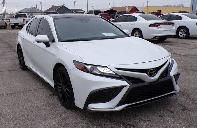 used 2021 Toyota Camry car, priced at $24,988