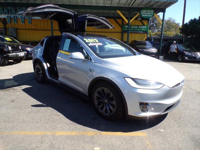 used 2017 Tesla Model X car, priced at $36,995
