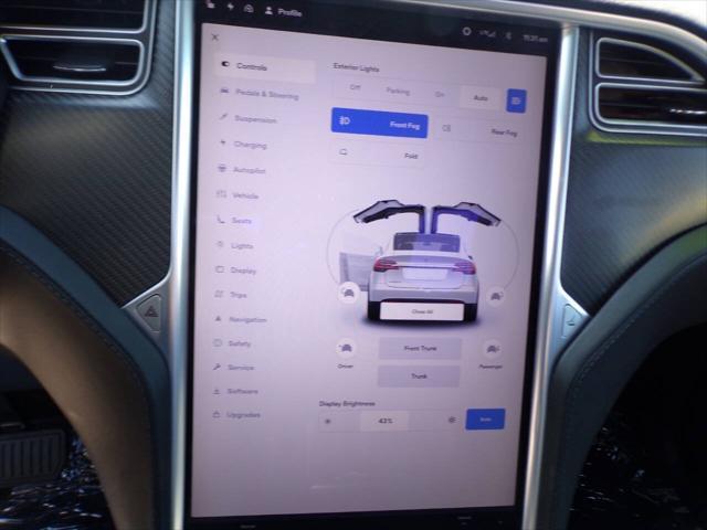 used 2017 Tesla Model X car, priced at $36,995
