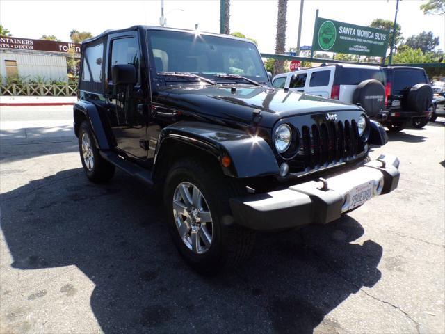 used 2015 Jeep Wrangler car, priced at $18,995