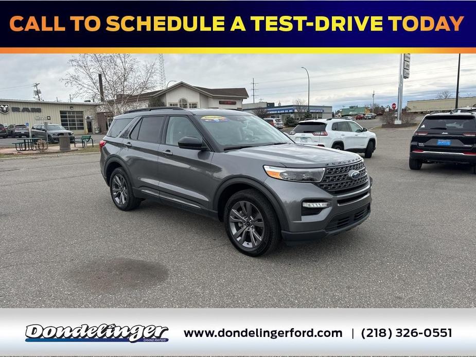 used 2022 Ford Explorer car, priced at $33,450