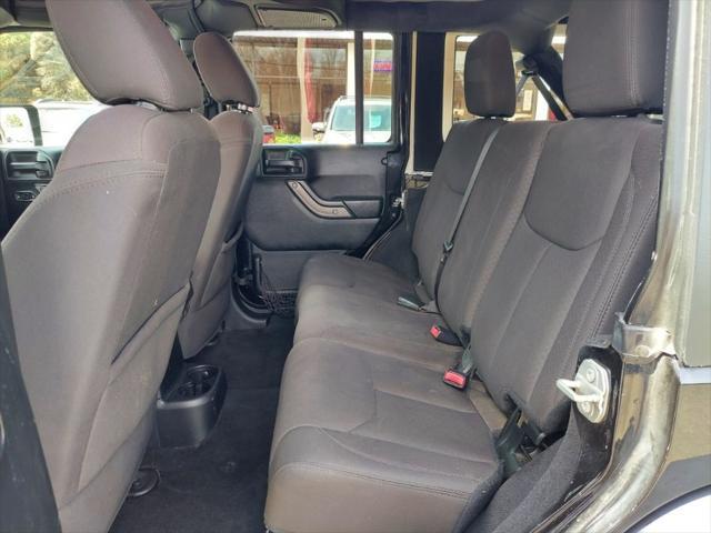 used 2017 Jeep Wrangler Unlimited car, priced at $13,995