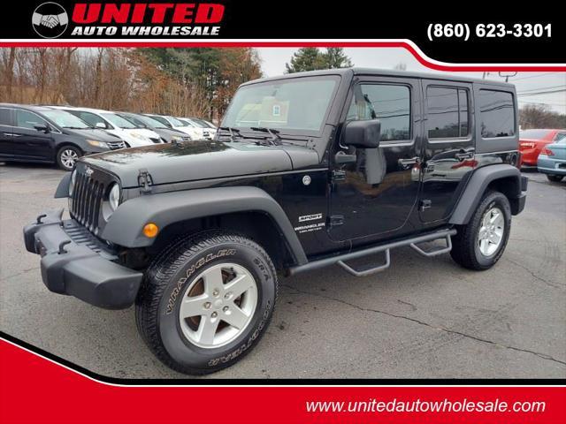 used 2017 Jeep Wrangler Unlimited car, priced at $14,995