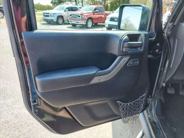 used 2017 Jeep Wrangler Unlimited car, priced at $13,995