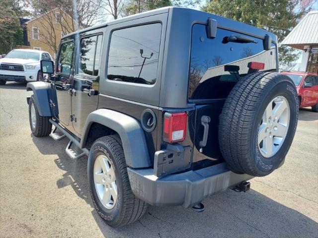 used 2017 Jeep Wrangler Unlimited car, priced at $13,995