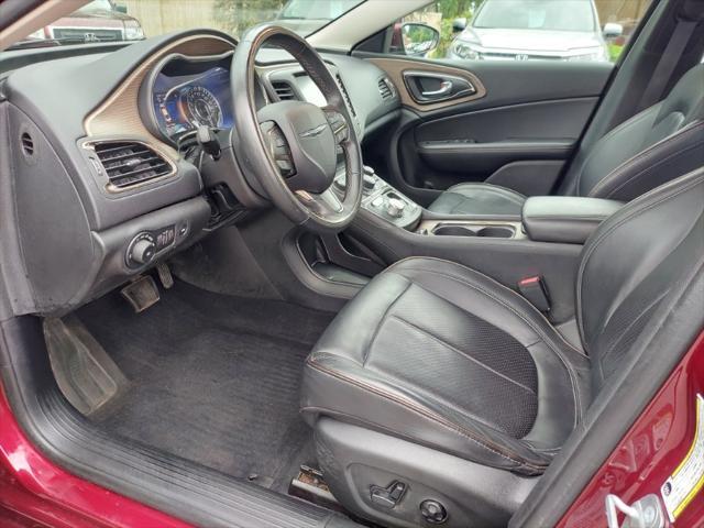 used 2015 Chrysler 200 car, priced at $11,995
