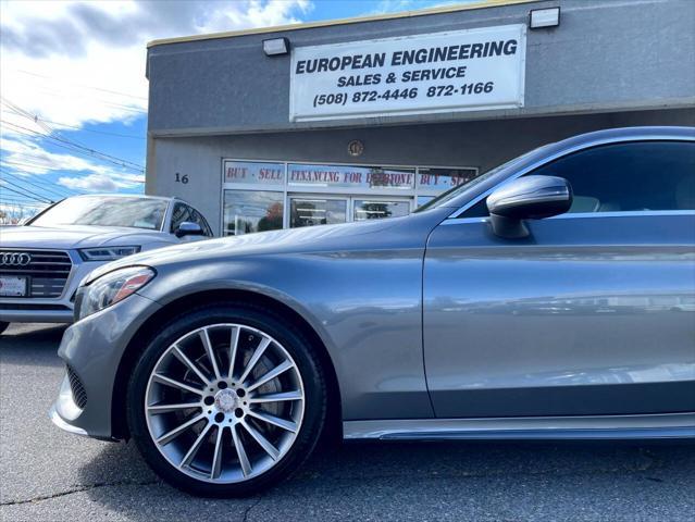 used 2017 Mercedes-Benz C-Class car, priced at $17,995