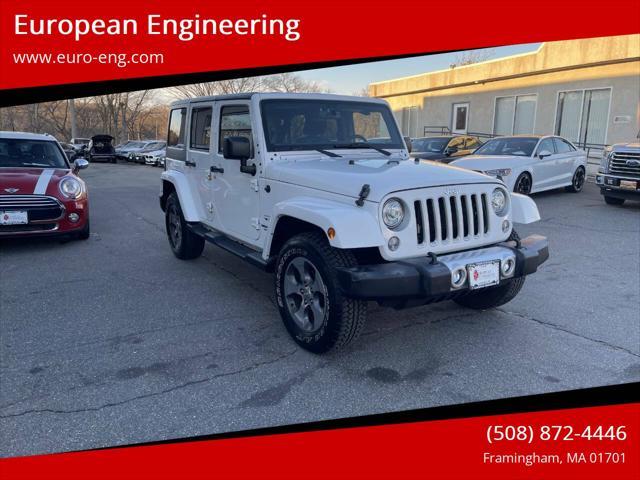 used 2017 Jeep Wrangler Unlimited car, priced at $23,995