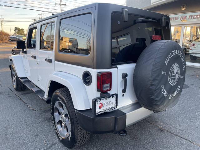 used 2017 Jeep Wrangler Unlimited car, priced at $23,995