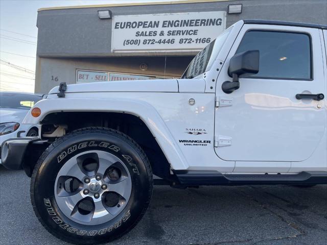 used 2017 Jeep Wrangler Unlimited car, priced at $23,995