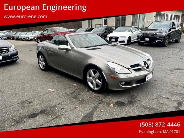 used 2005 Mercedes-Benz SLK-Class car, priced at $9,995