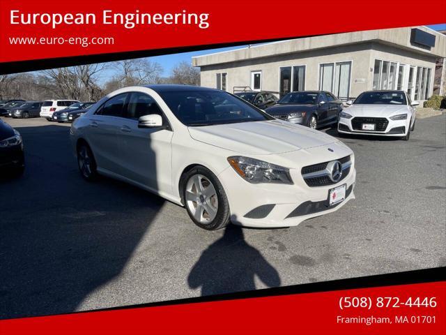 used 2015 Mercedes-Benz CLA-Class car, priced at $16,995