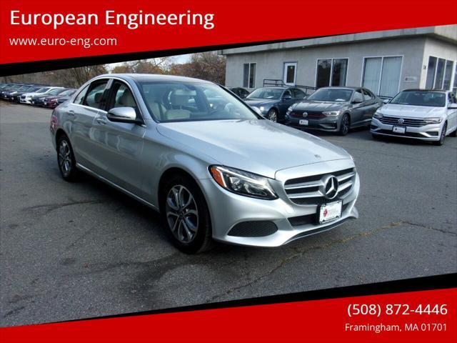 used 2017 Mercedes-Benz C-Class car, priced at $22,995