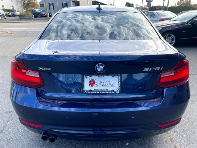 used 2015 BMW 228 car, priced at $14,995