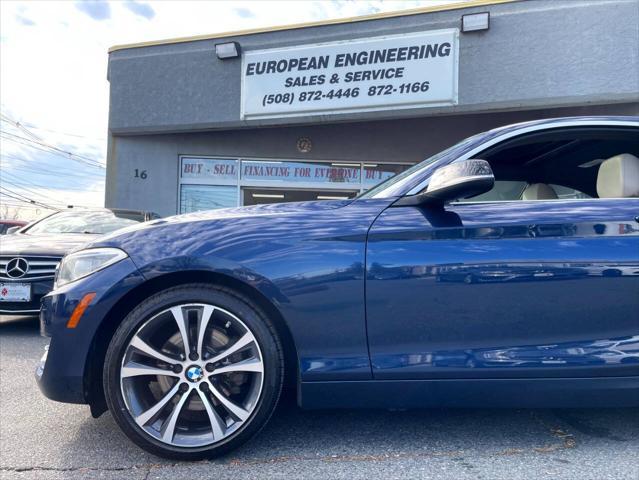 used 2015 BMW 228 car, priced at $14,995