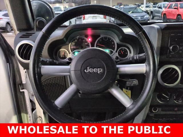 used 2010 Jeep Wrangler Unlimited car, priced at $8,900