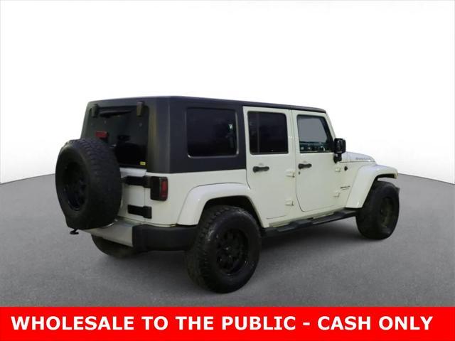 used 2010 Jeep Wrangler Unlimited car, priced at $7,900