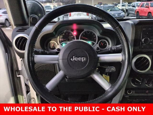 used 2010 Jeep Wrangler Unlimited car, priced at $7,900