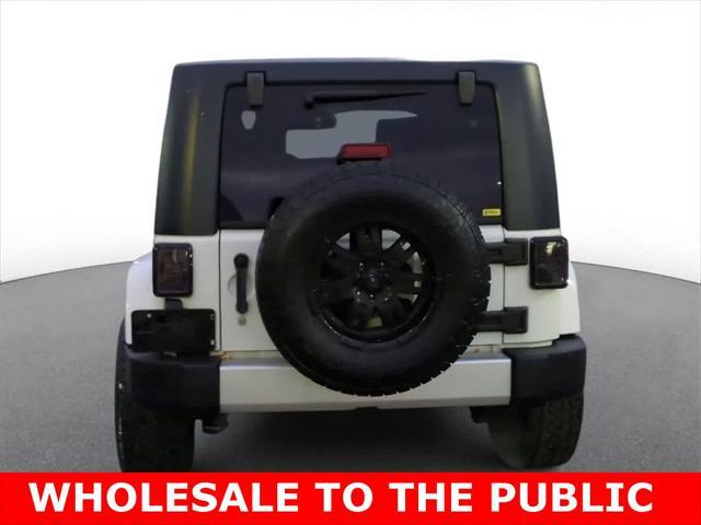 used 2010 Jeep Wrangler Unlimited car, priced at $8,900