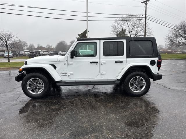 used 2022 Jeep Wrangler Unlimited car, priced at $30,582