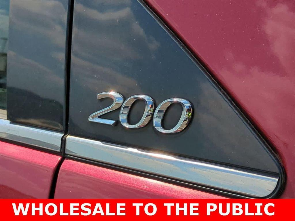 used 2013 Chrysler 200 car, priced at $3,500