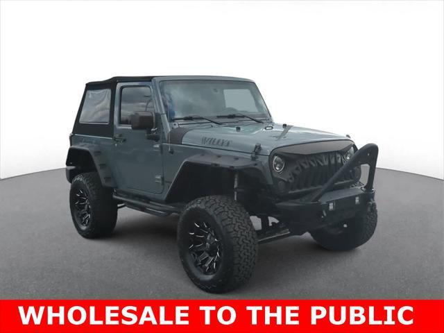 used 2015 Jeep Wrangler car, priced at $14,900