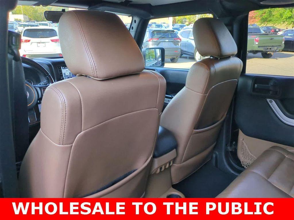 used 2012 Jeep Wrangler Unlimited car, priced at $6,500