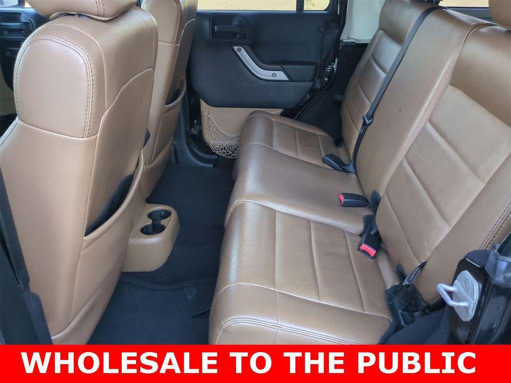 used 2012 Jeep Wrangler Unlimited car, priced at $6,500