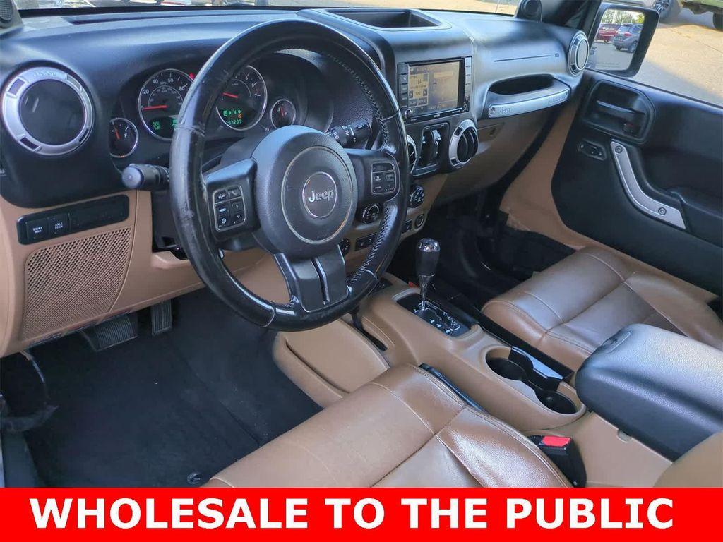 used 2012 Jeep Wrangler Unlimited car, priced at $6,500