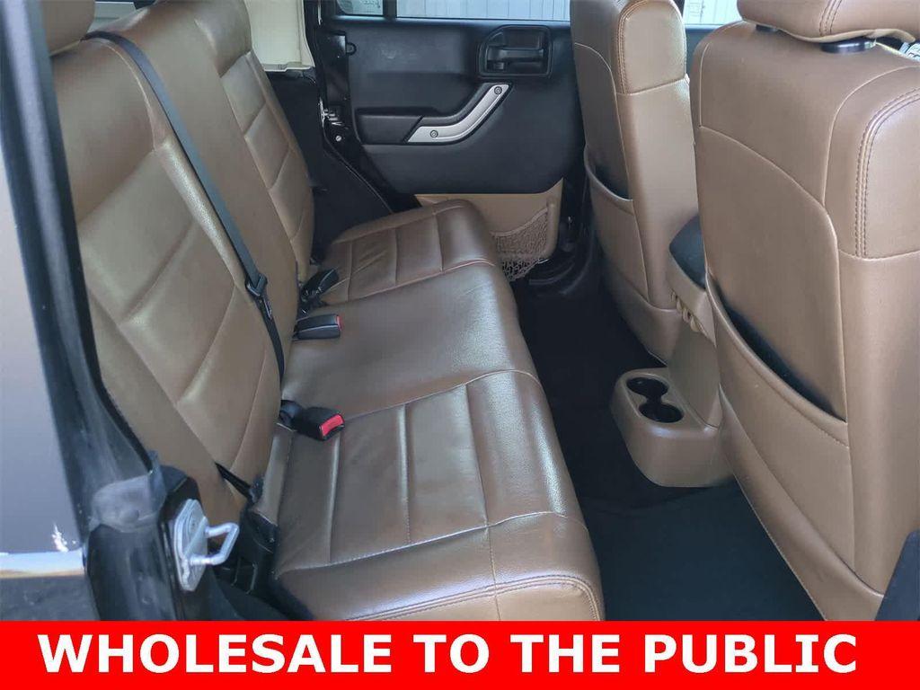 used 2012 Jeep Wrangler Unlimited car, priced at $6,500