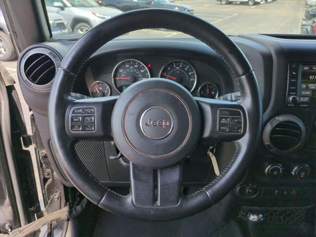 used 2017 Jeep Wrangler Unlimited car, priced at $16,997