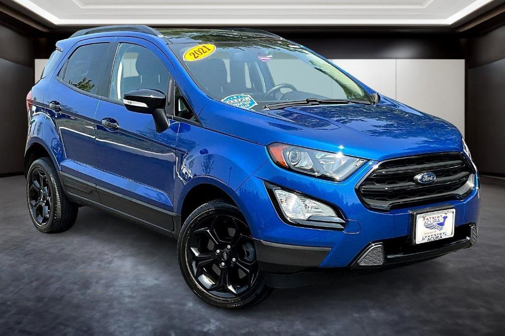 used 2021 Ford EcoSport car, priced at $17,500