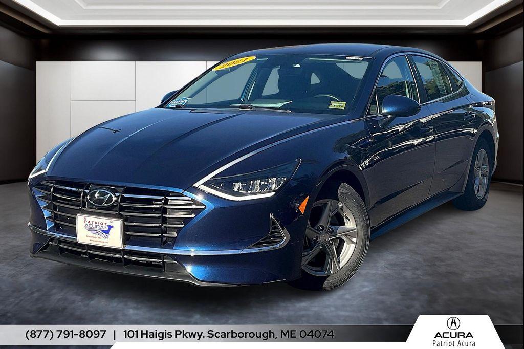 used 2021 Hyundai Sonata car, priced at $18,000