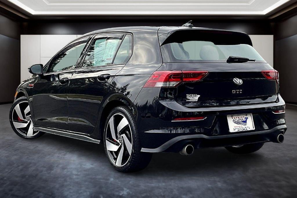 used 2022 Volkswagen Golf GTI car, priced at $23,000