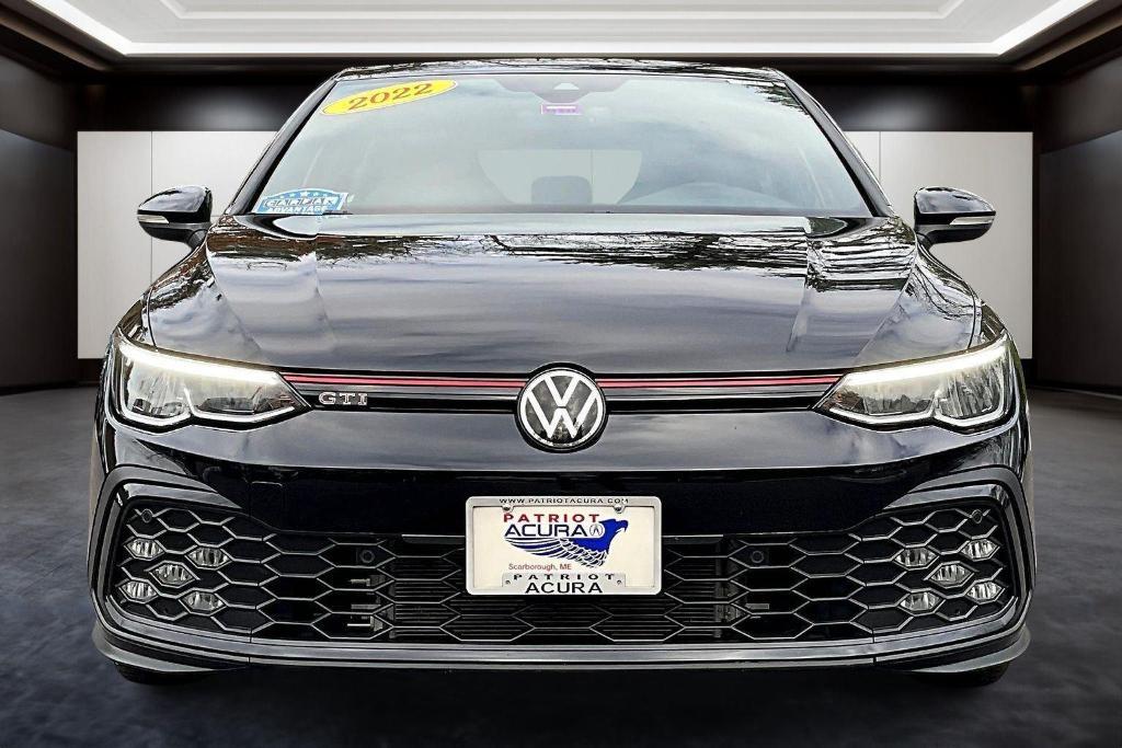used 2022 Volkswagen Golf GTI car, priced at $23,000