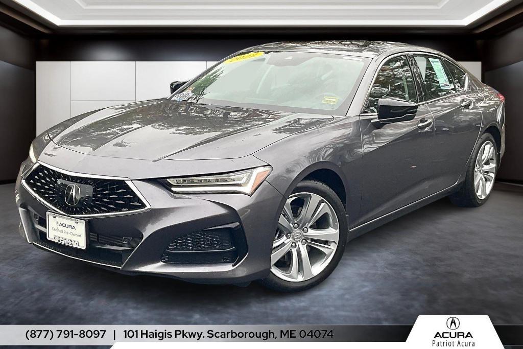 used 2022 Acura TLX car, priced at $31,500