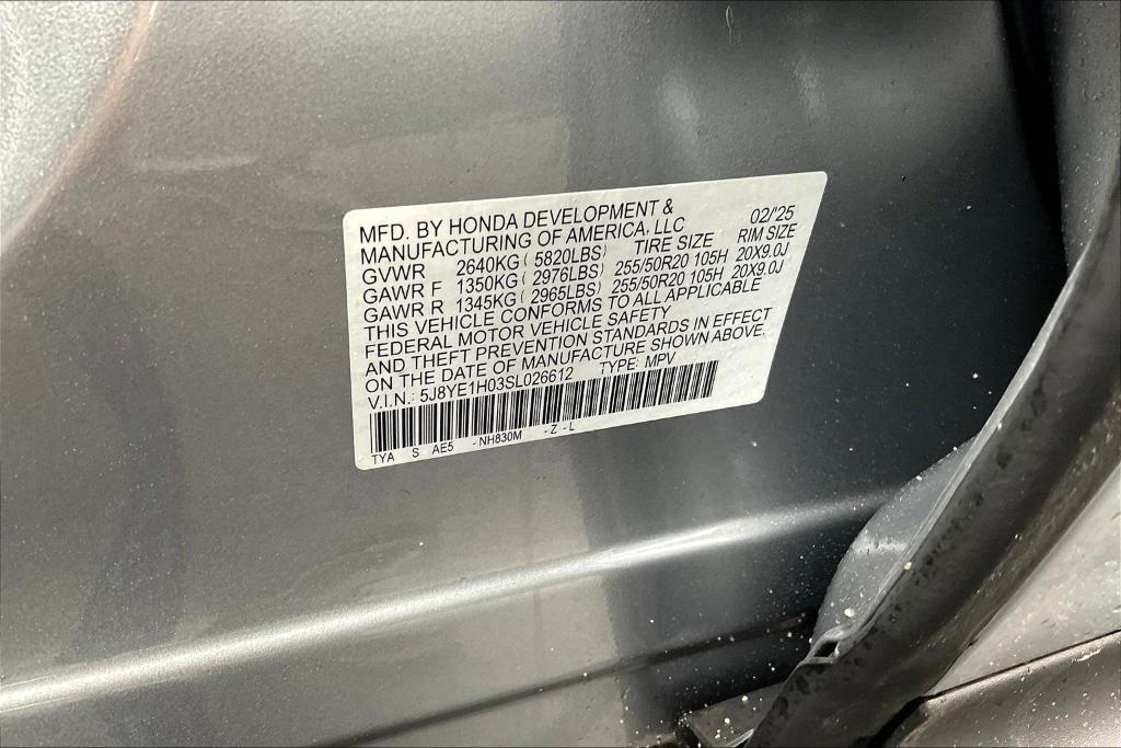 new 2025 Acura MDX car, priced at $63,150