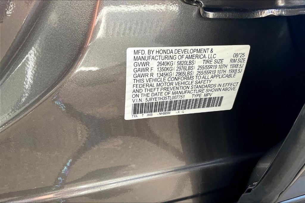 new 2026 Acura MDX car, priced at $55,950