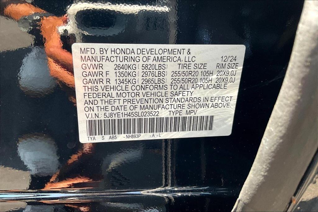 new 2025 Acura MDX car, priced at $60,750