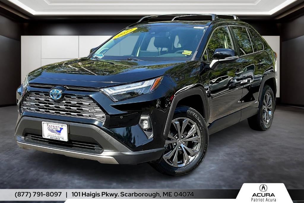 used 2022 Toyota RAV4 Hybrid car, priced at $35,000