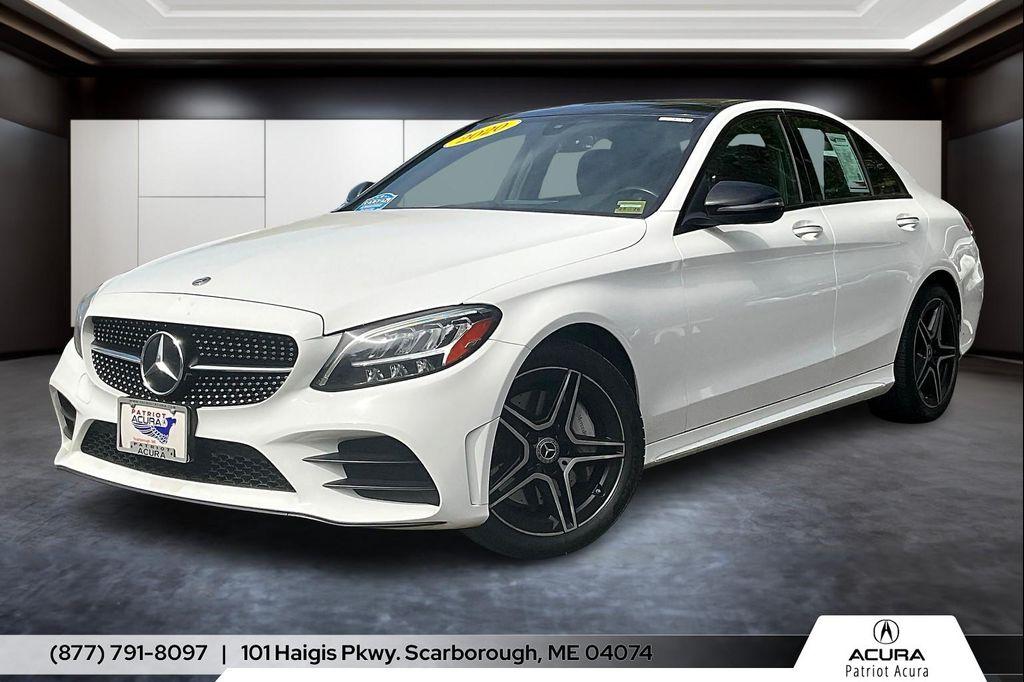 used 2020 Mercedes-Benz C-Class car, priced at $24,500