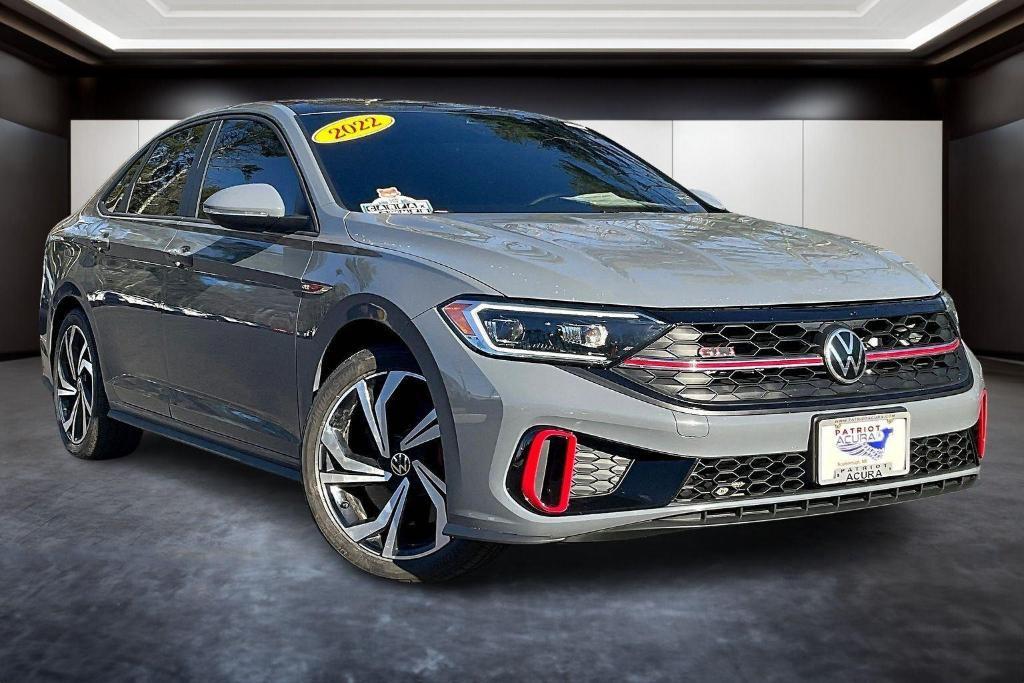 used 2022 Volkswagen Jetta GLI car, priced at $24,500