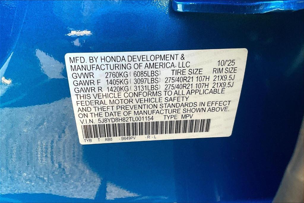 new 2026 Acura MDX car, priced at $77,800