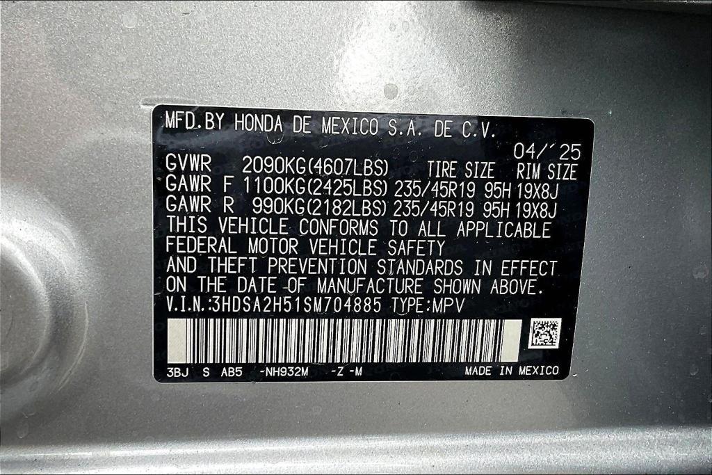 new 2025 Acura ADX car, priced at $41,350